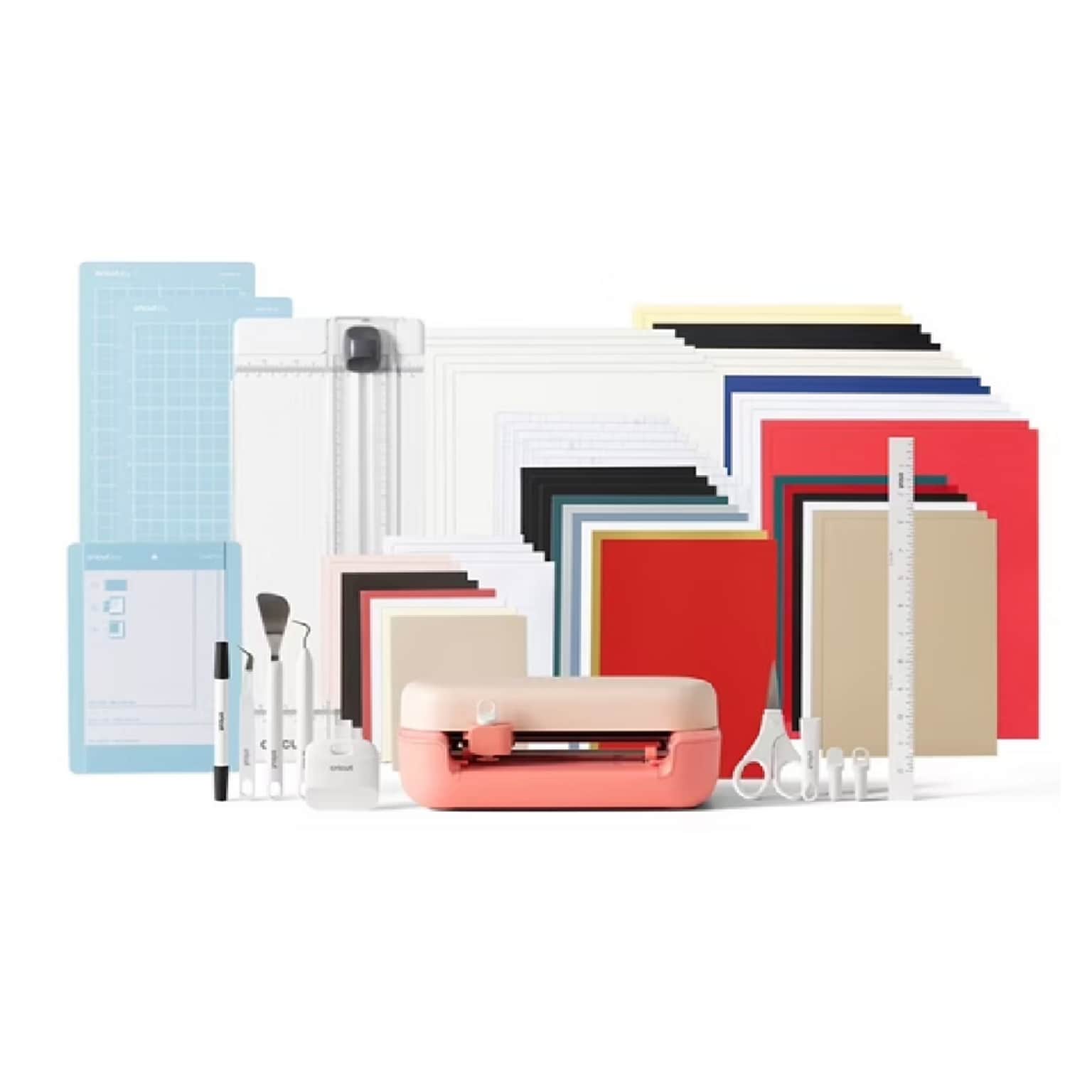 Cricut Joy 2 Die Cutting Smart Machine Deluxe Bundle, Coral (2012206)