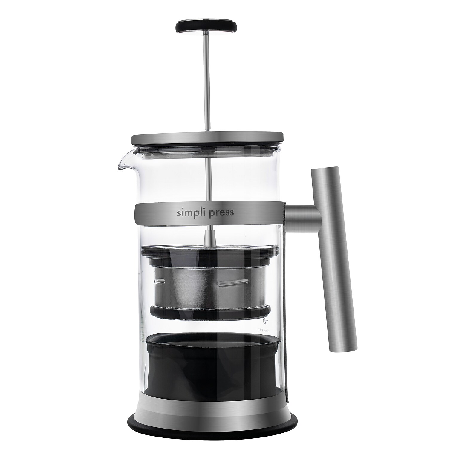 Simpli Press 34-Ounce Coffee Press, Black (SIM34OBLA)