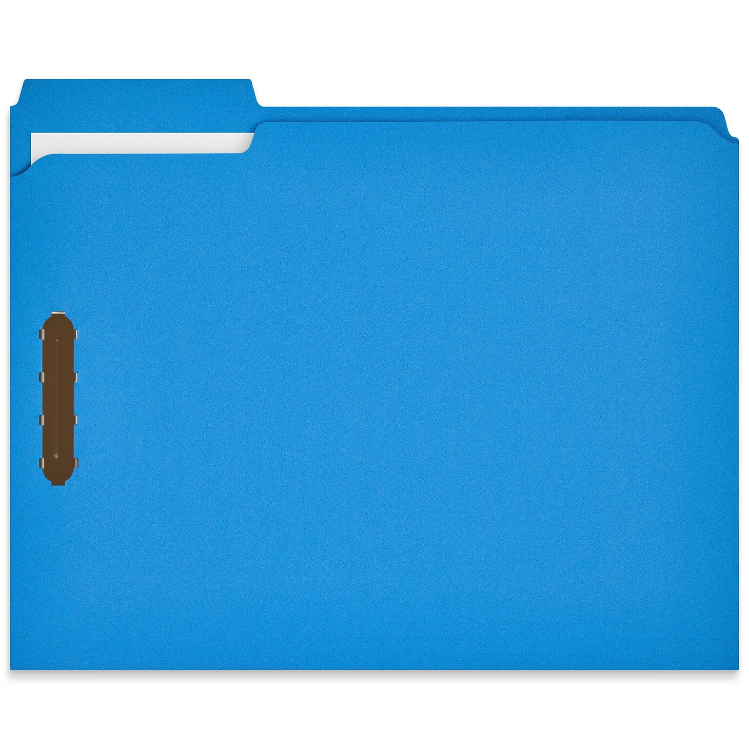 Staples Classification Folder, 3/4 Expansion, Letter Size, Blue, 50/Box (ST62545)
