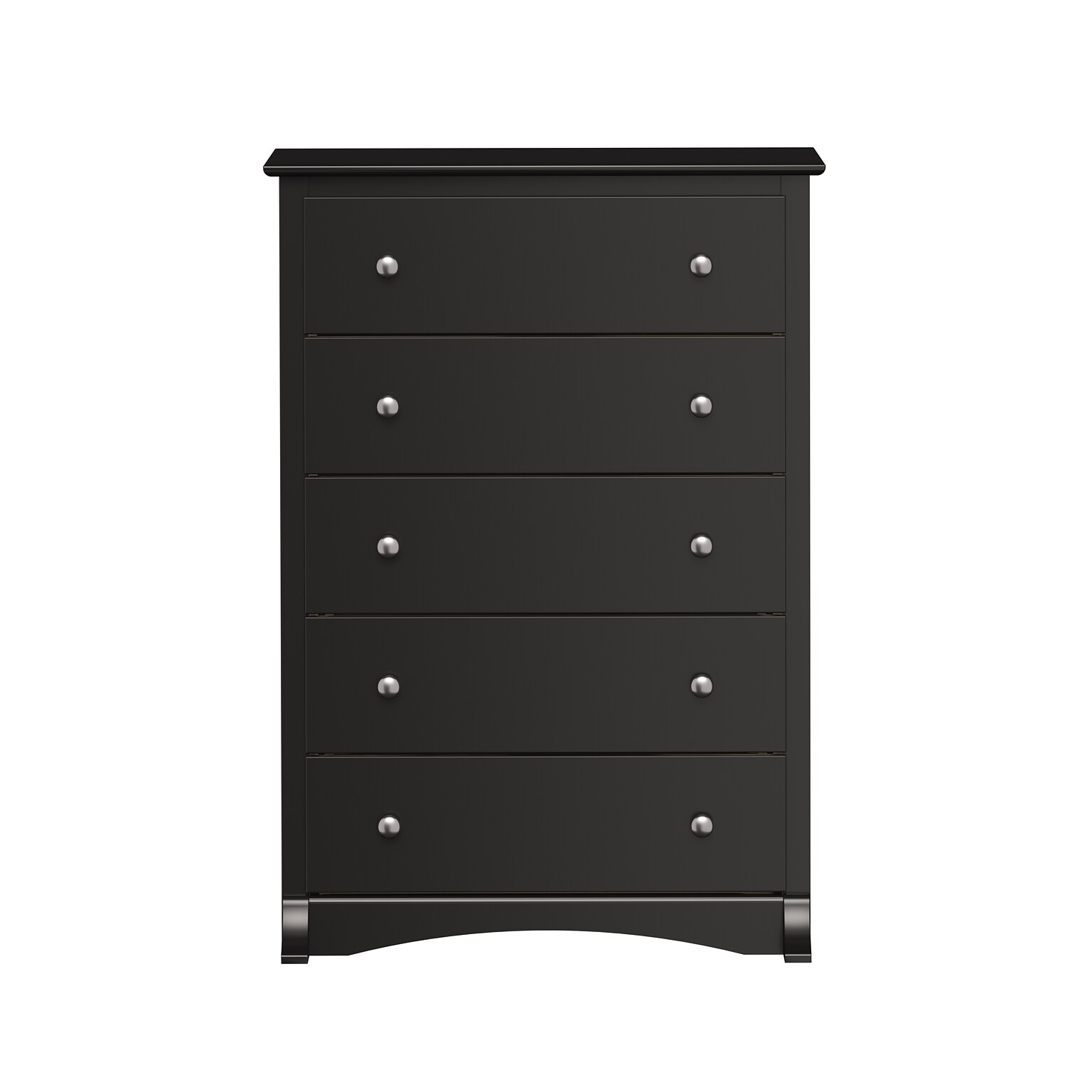 Prepac 44.75 Sonoma 5 Drawer Chest, Black (BDC-3345-K)