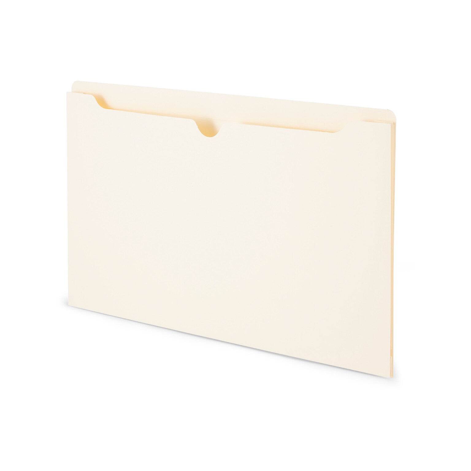 Staples Reinforced File Jackets, 1.5 Expansion, Legal Size, Manila, 50/Box (TR119255)