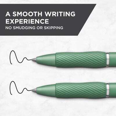 Sharpie S-Gel Retractable Gel Pen, Medium Point, 0.7mm, Black Ink, 12/Box (2234773)