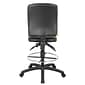 Boss® Multi-Function LeatherPlus Drafting Stool; Black