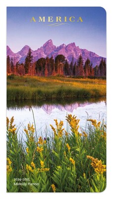 2024 BrownTrout America 3.5 x 6.5 2-Year Monthly Pocket Planner, 2024-2025 Calendar (9781975457587