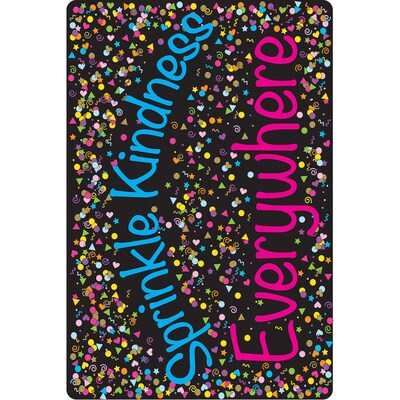 Ashley Smart Poly Computer Mouse Pad, 8" x 10", Sprinkle Kindness Everywhere, 6/Pack (ASH12505-6)