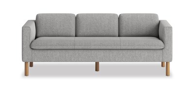 HON Parkwyn 77 Fabric Sofa, Gray (HVLVL3.GRY02)