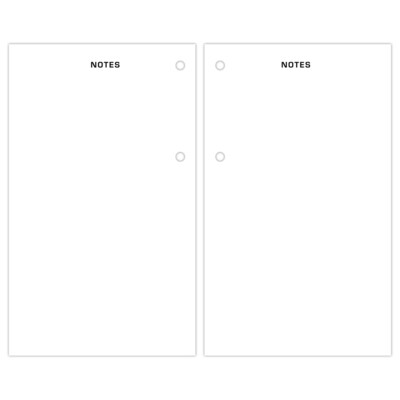 2026 AT-A-GLANCE 6" x 3.5" Daily Desk Calendar Refill Pages, White/Black (E017-50-26)