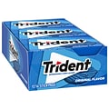 Trident Original Gum, 14 Pieces/Pack, 12/Box (MOZ01108)
