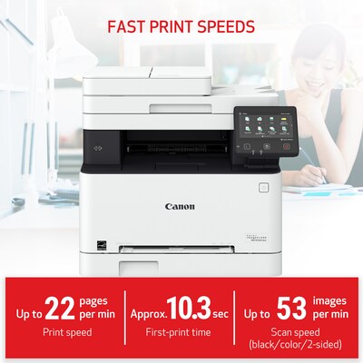 Canon imageCLASS MF656CDW Wireless Color Laser Printer, All-In-One, Print, Scan, Copy, Fax (MF656CDW)