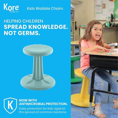 Kore Design Kids Wobble Chair 14in, Teal (KD-605)