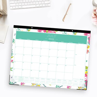 2025-2026 Day Designer for Blue Sky Peyton White 11" x 8.75" Academic Monthly Wall Calendar (107938-A26)
