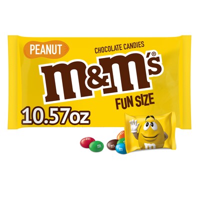 GIFT OF THE WEEK - M&Ms Fun Size Peanut Milk Chocolate Pieces, 10.57 oz.