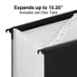 Staples Moisture Resistant Hanging File Folder, 15.35" Expansion, Letter Size, Black (TR51813)
