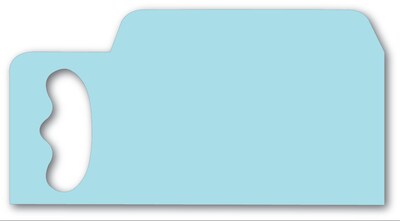 Custom Doorknob Hanger Envelope, 1 Color Printing, 3 5/8" x 8 7/8", 1000/Pack