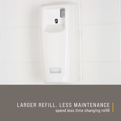 Rubbermaid Microburst 9000 Air Freshener Dispenser, 107.2 oz., White (1793535)