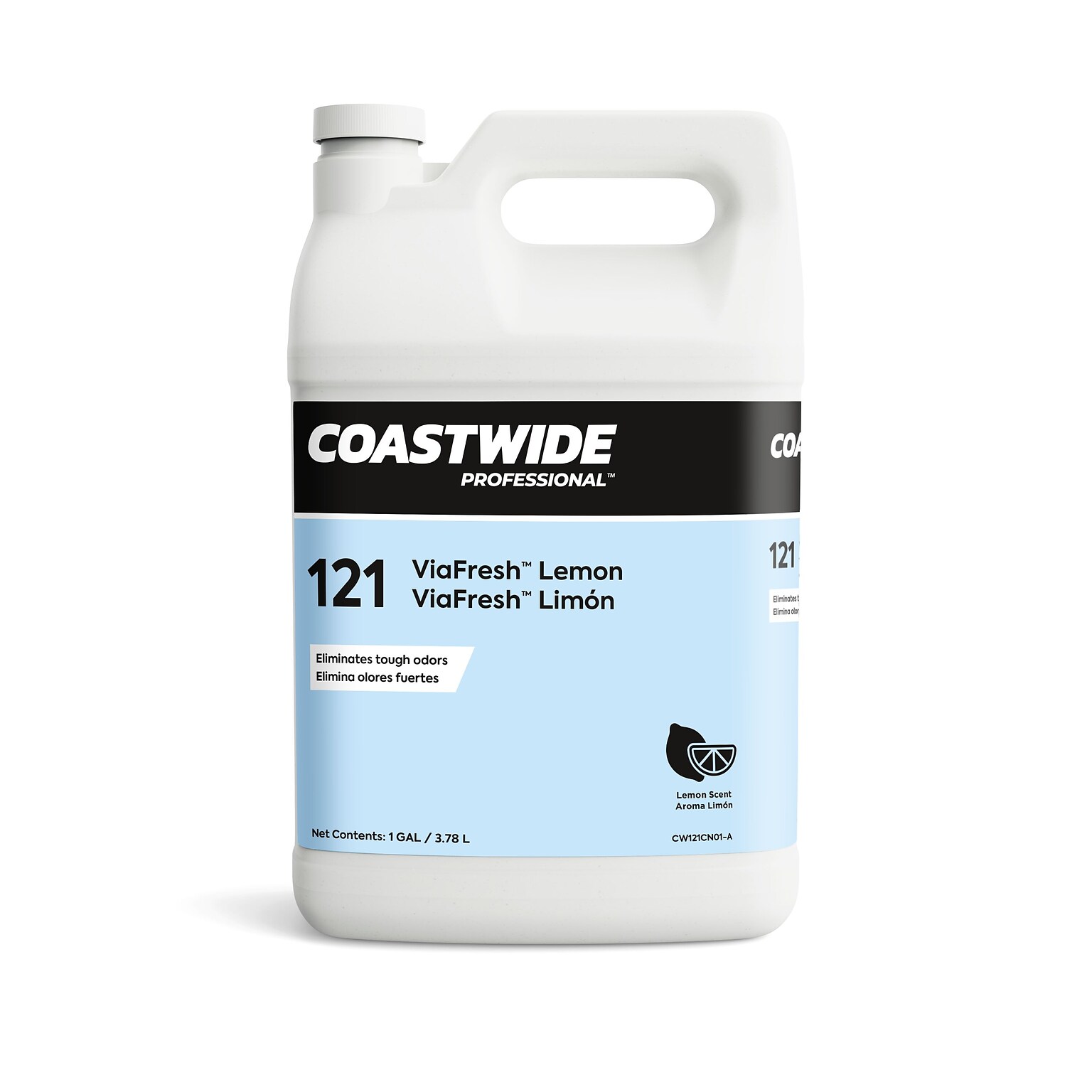Coastwide Professional™ Air Freshener ViaFresh Lemon Drop Concentrate, 3.78L, 4/Carton (CW738001-A)
