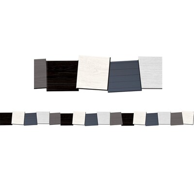 Teacher Created Resources Modern Farmhouse Block Die-Cut Border Trim, 35 ft., 6 Packs (TCR8535-6)