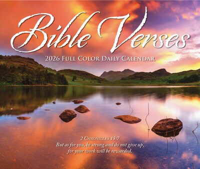 2026 Willow Creek Bible Verses 6.18" x 1.34" Daily Day-to-Day Calendar (53980X)