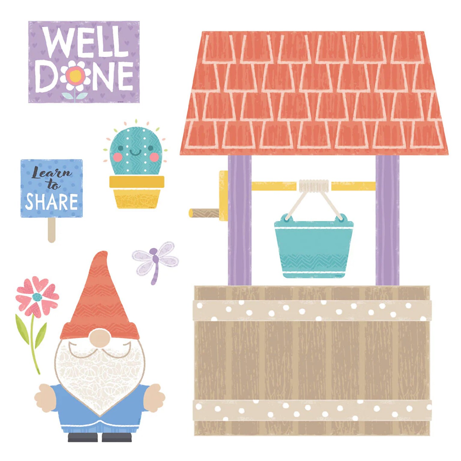 Trend Enterpriser Well Wishes Bulletin Board Set, 37/Set (T-8325)