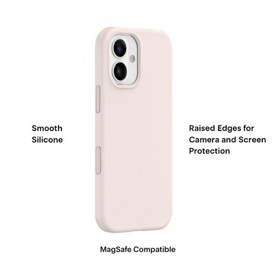 SaharaCase Venture Series MagSafe Phone Case for iPhone 17, Shock Absorbing, Desert Rose (CP00921)