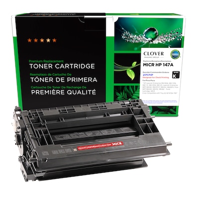 Clover Imaging Group Remanufactured Black Standard Yield MICR Toner Cartridge Replacement for HP W1470A