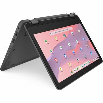 Lenovo 300e Yoga Gen4 11.6" 2-in-1 Touchscreen Chromebook, MediaTek Kompanio 528, 2GHz, 8GB RAM, 64 eMMC GB, ChromeOS