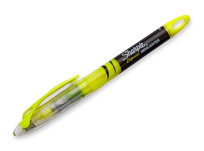 Sharpie Liquid Highlighter, Chisel Tip, Yellow (1754463)