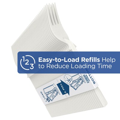 Dixie Ultra SmartStock Series-T Compostable Plastic Fork Refill, Beige, 40/Pack, 24 Packs/Carton (DUSSCF7)