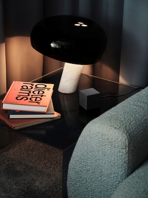 AVOLT Square 1 5.9' 3-Outlet Power Extender with USB-C, Stockholm Black (SQ1-NABC30-18SB)