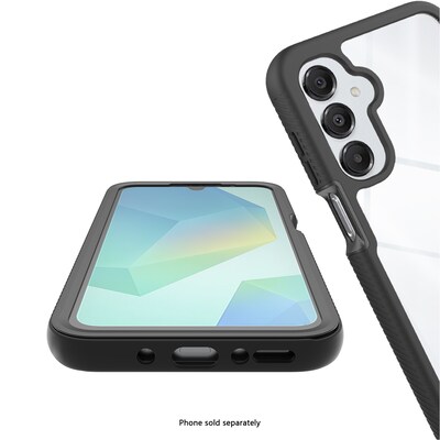 SaharaCase Raider Rugged Case for Galaxy A26 5G, Shock Absorbing, Black (CP00727)