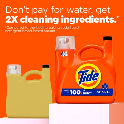 Tide HE Liquid Laundry Detergent, Original Scent, 115 Loads, 151 fl. oz. (12101)