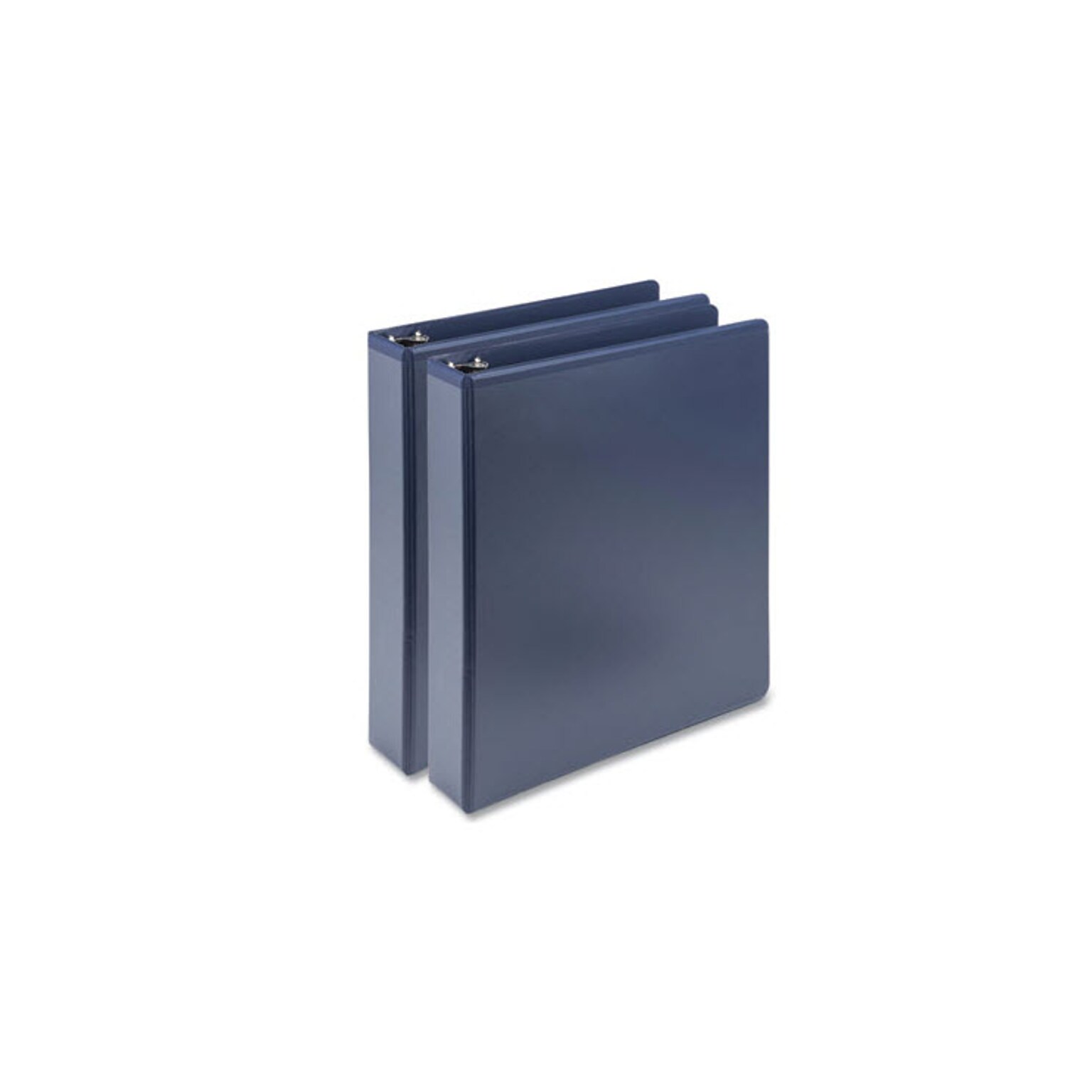 Samsill Earths Choice 1.5 3 D-Ring View Binder, Indigo, 2/Pack (SAMU69541)