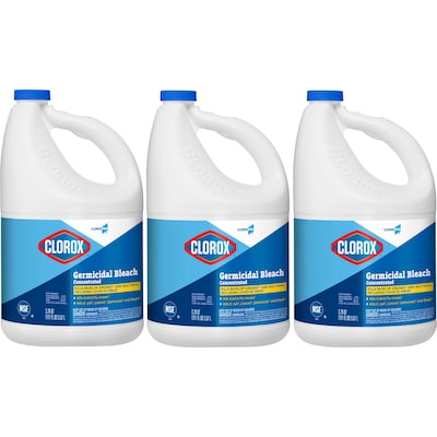 Clorox CloroxPro™ Germicidal Concentrated Bleach, 121 oz., 3/Carton (30966CT)