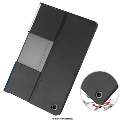 SaharaCase Venture Series Folio Case for Lenovo Tab Plus 11.5", Scorpion Black (TB00426)