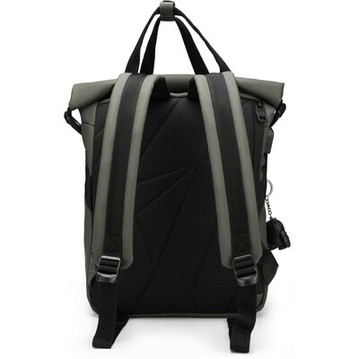 SwissDigital LAMONE Laptop Backpack, Medium, Dark Green (SD1681-23)