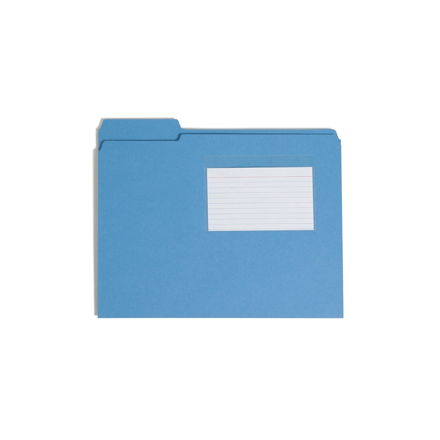 Smead® Self-Adhesive Poly Pockets, Index Card Size (5-5/16 W x 3-5/8 H), Clear, 100/Bx (68153)