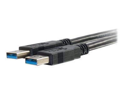 C2G 3.3 USB A Cable, Black (54170)