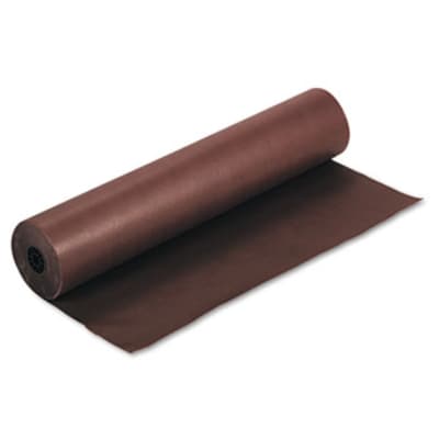 Duo-Surface Art Colored Kraft Paper, 50 Lbs., 36 X 1000 Ft, Brown, Roll (5560BN)