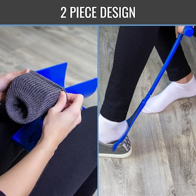 DMI Shoe Horn and Sock Aid Kit, Blue (640-3860-0000)