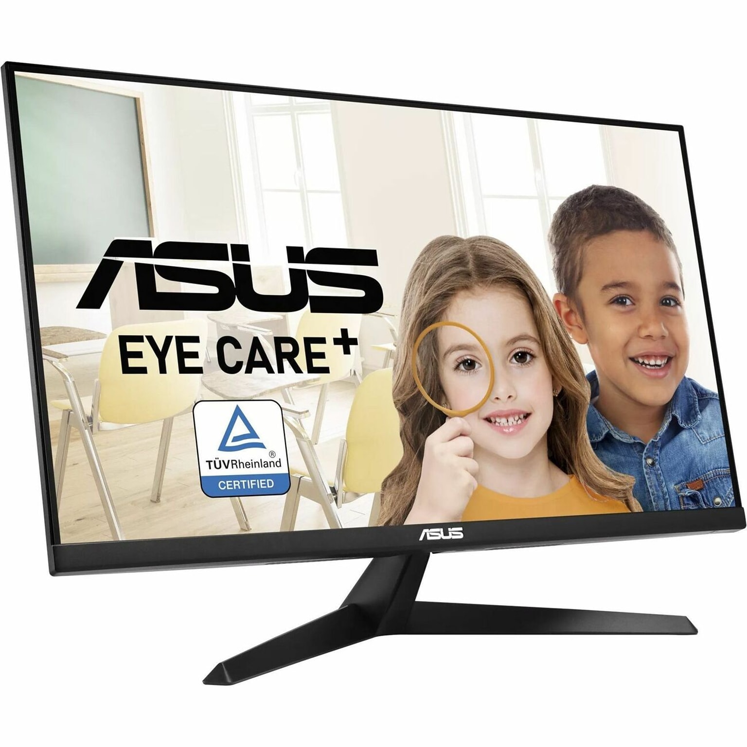 ASUS EyeCare+ 27 4K UHD IPS 60Hz Adaptive-Sync Monitor, HDR10, Built-In Speaker, Black (VY27UQ)