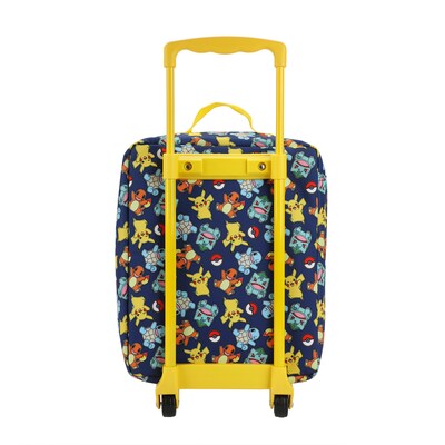 Bioworld 3-Piece Pokemon Carry-On Luggage Set with Wheels, Mulitcolored (DBY6SRZPOKPP00)