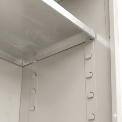 FireKing Flammable Liquids Storage Cabinet, 60 gal, Automatic Close, Platinum (SC60-AC-PL)