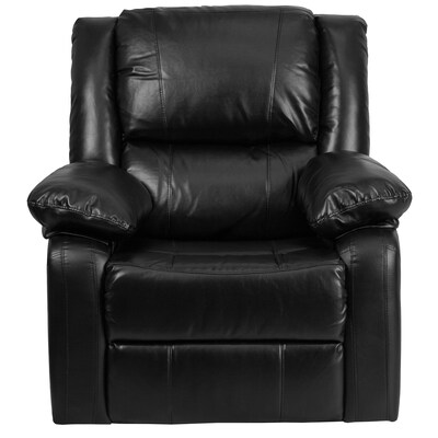Flash Furniture Harmony Series Vinyl Soft Recliner, Black - Includes Installation (BT-70597-1-GG)