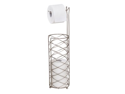 Honey-Can-Do Freestanding Toilet Paper Holder, Gray (BTH-08984)