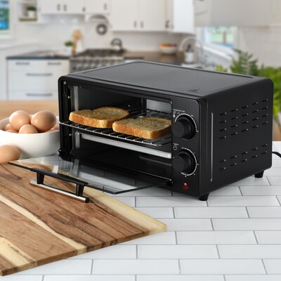 MegaChef 9 Liter Toaster Over, Black