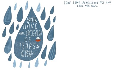 Quarto Drawing on Grief: Exploring Loss through Creativity Guided Journal, 5.31" x "6.5", Pink, 160 Pages (9780711272521)