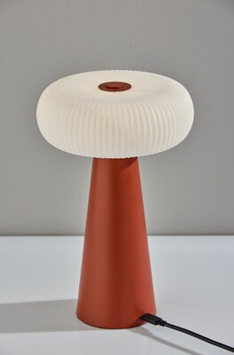 Adesso Ozzie LED Table Lamp, Reddish Brown (3114-08)