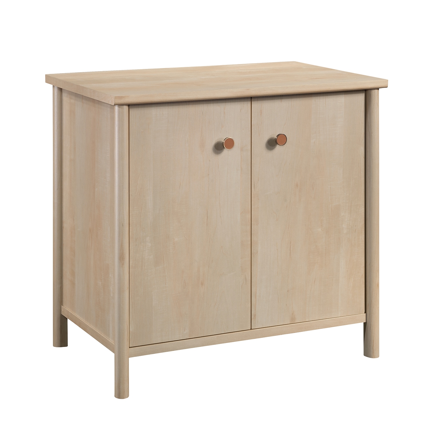 Sauder Whitaker Point 30H Storage Cabinet with 2 Shelves, Natural Maple (429373)
