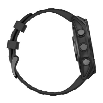 Garmin fenix 8 AMOLED Multisport GPS Smartwatch, Slate Gray & Black, 47mm (GRM0290400)