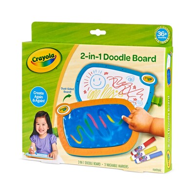 Crayola Young Kids Double Doodle Board (BIN811536)